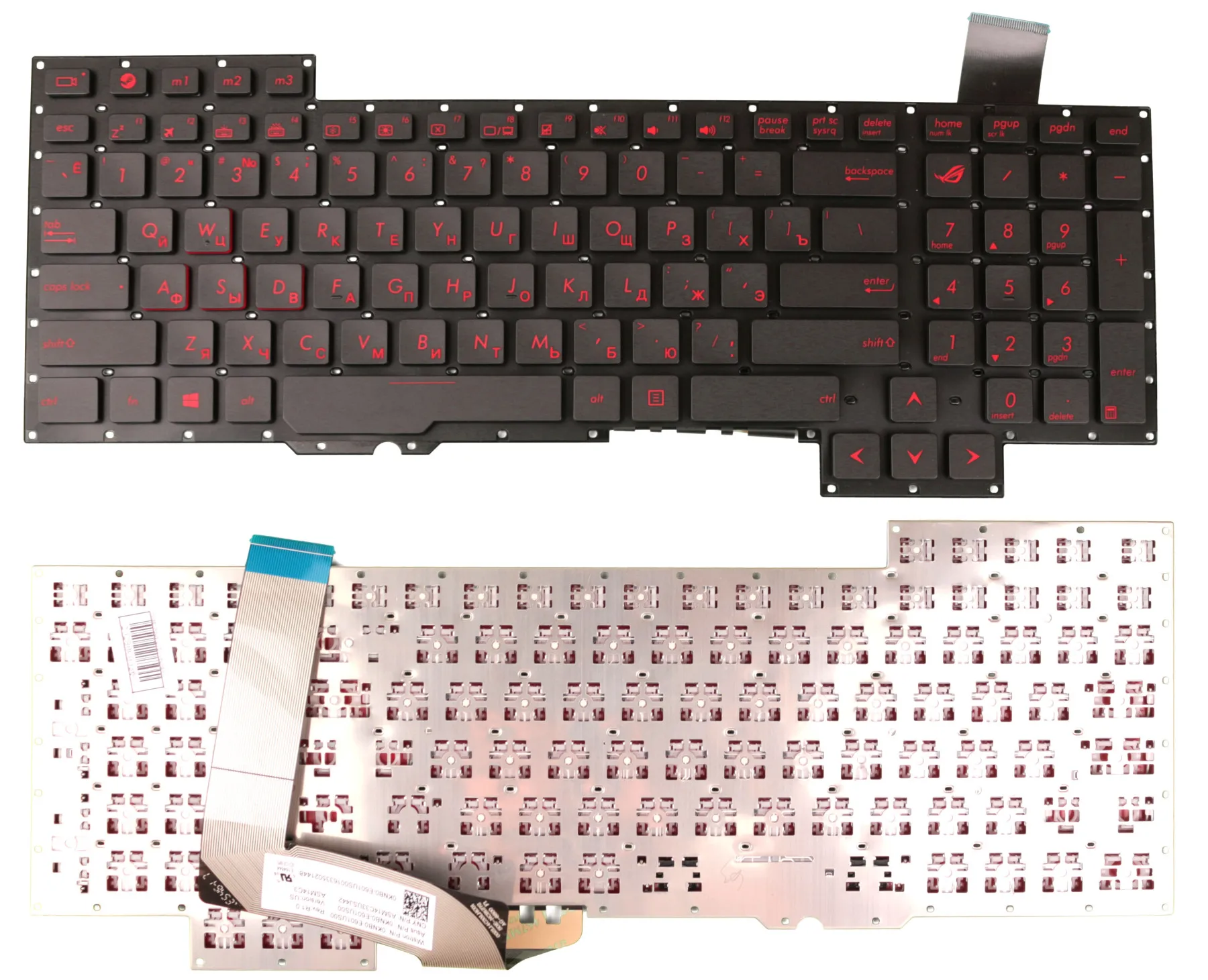 Клавиатура Asus ROG G751J черная|Клавиатуры для замены| |