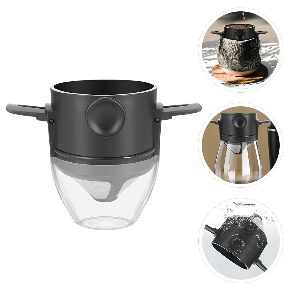 

Coffee Filter Cone Pour Over Dripper Cup Funnel Decanter Permanent Camping Drip Pot Paperless Maker Cof Tea Slow Set Brew