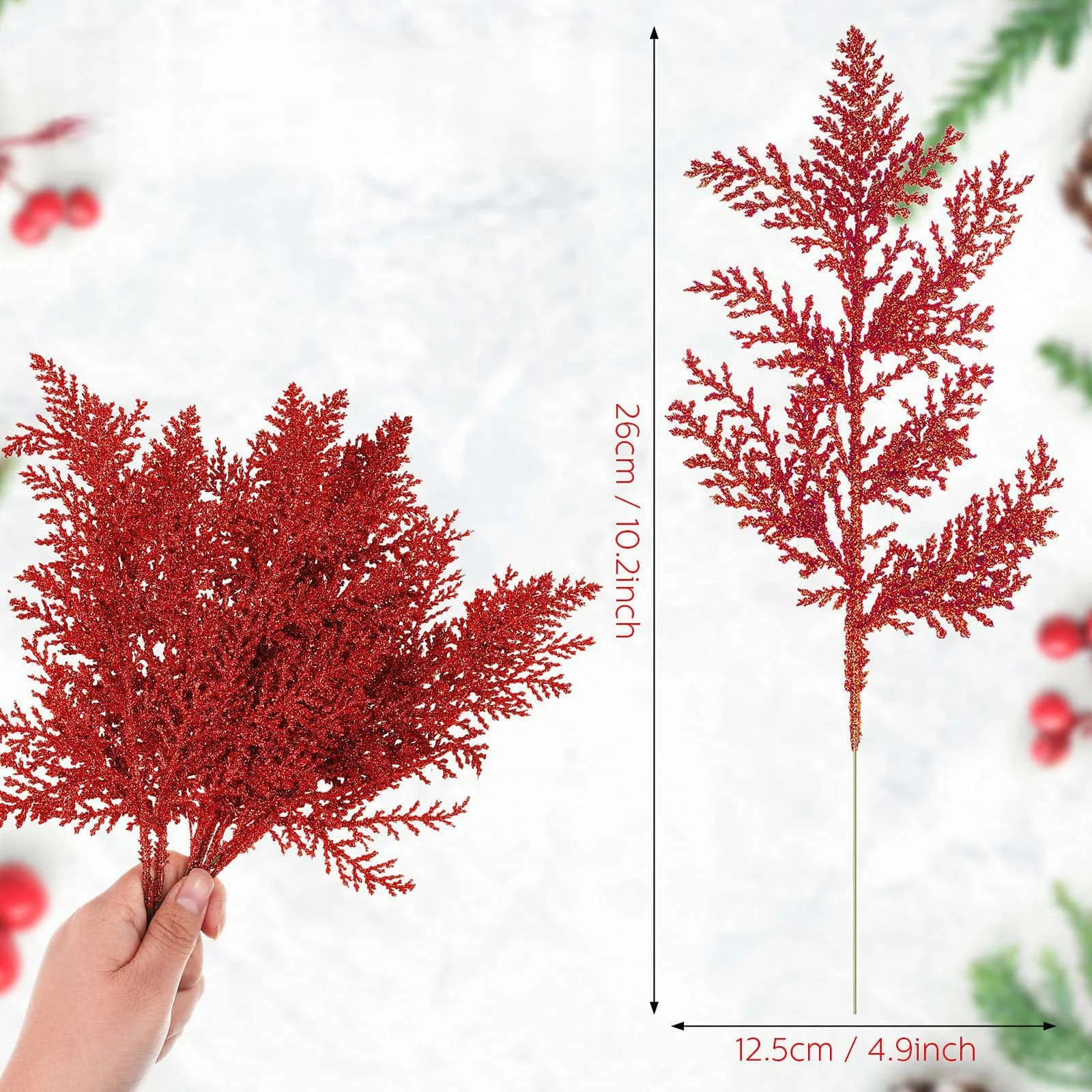 

Искусственные сосновые ветки 20/30 шт.