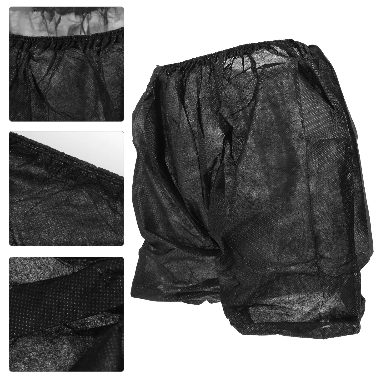 

5 Pcs Disposable Men Cotton Emergency Underpants Non-woven Fabric Man Shorts