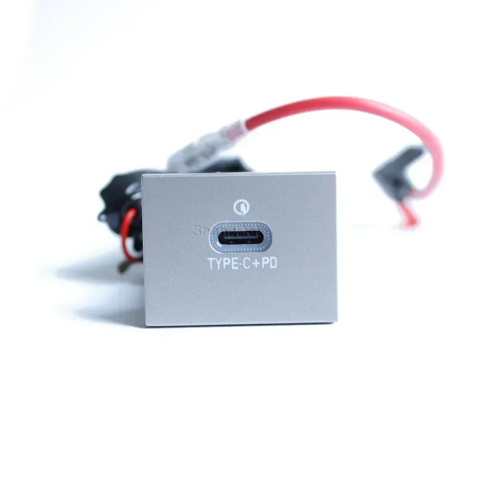 12 В/24 В автомобильный двойной USB-порт для зарядки QC3.0 Type-C разъем блока