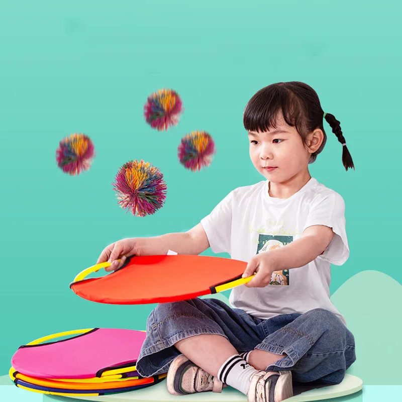

Смешная детская игрушка-мяч, детский мяч-попрыгиватель, забавный мяч-ракетка, игра для родителей и детей, интерактивные игрушки для спорта в помещении и на открытом воздухе