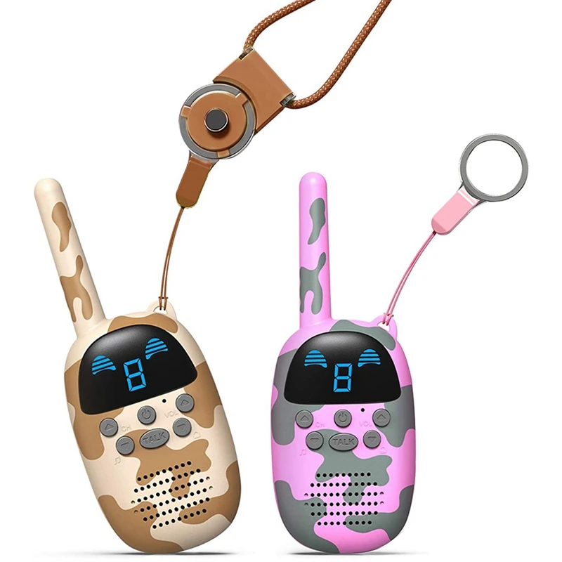 

GOCOM Children's Toys Mini Walkie-Talkie Two-Way Radio Walkie-Talkie Remote Wireless For Outdoor Adventure Hiking Camping