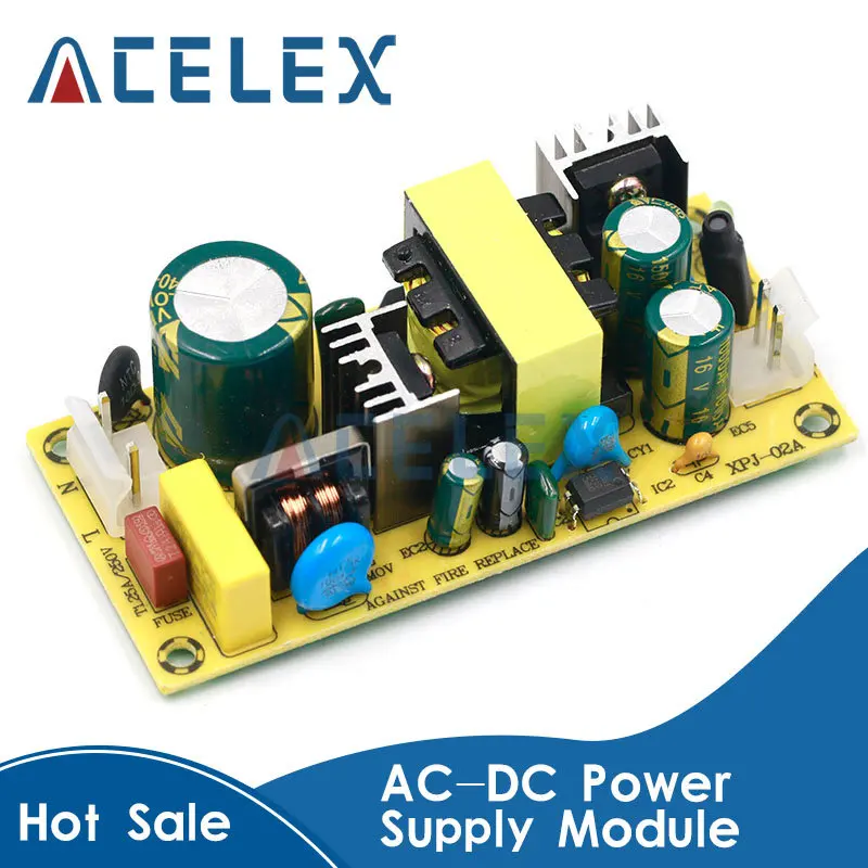 AC-DC 12V3A 24V1.5A 36W Switching Power Supply Module Bare Circuit 220V to 12V 24V Board for Replace/Repair