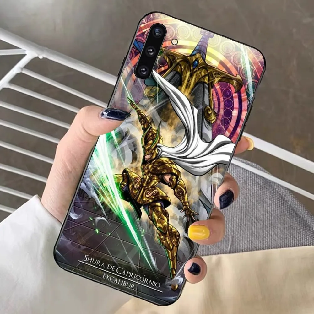 Saint Seiya Anime Phone Case For Samsung Note 8 9 10 20 Pro Plus Lite M 11 30 21 31 51 A 22 42 02 03
