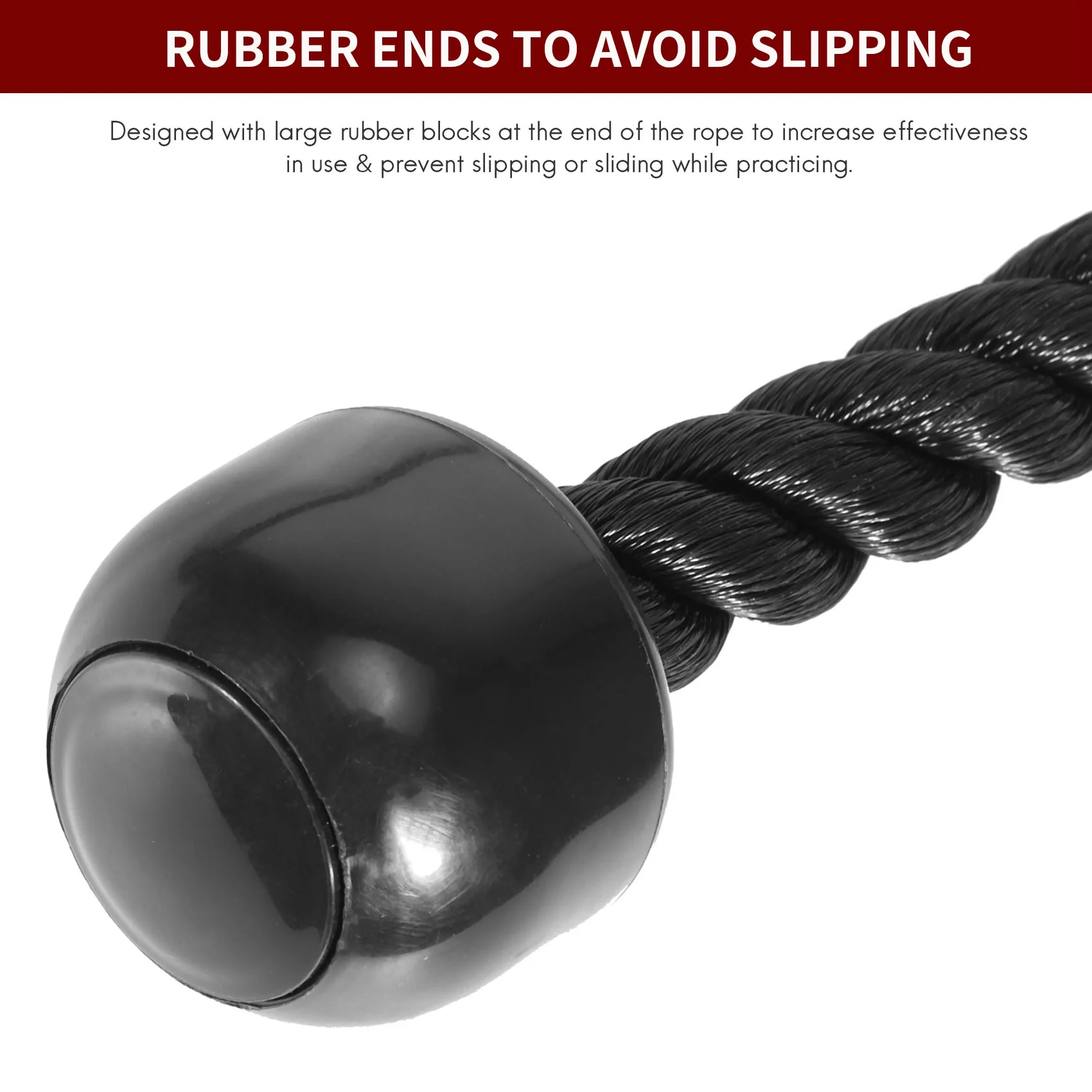 Тянущийся трос 36 дюймов с карабином для фитнеса