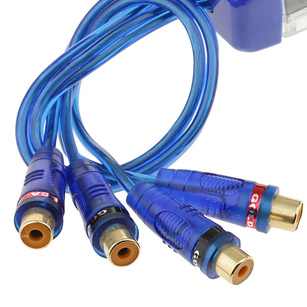 4-канальный преобразователь высокого и низкого уровня RCA выход для