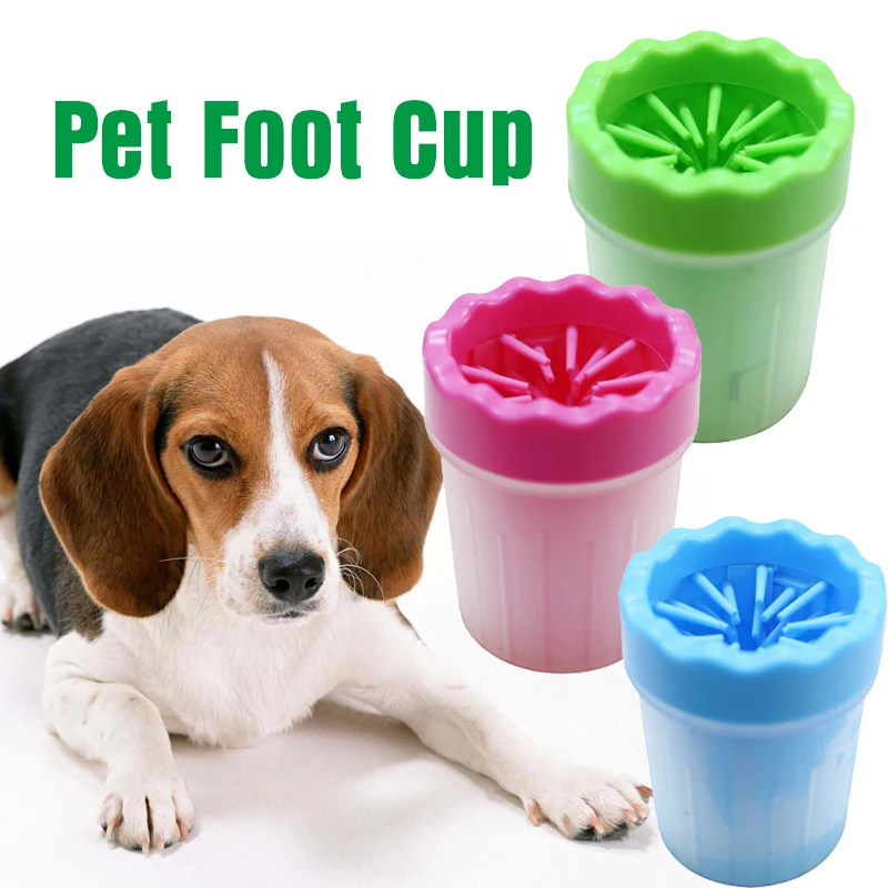 

Pet Cleaning Cup Soft Silicone Comb Portable Outdoor Pet Foot Cup Claw Cleaner Brush Fast Cleaning Dirty Cat Claw Wash Bucket 49