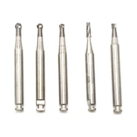 5pcspack dental tungsten steel carbide burs drill for low speed contra angle handpiece dia 2 35mm dentist tools instrument