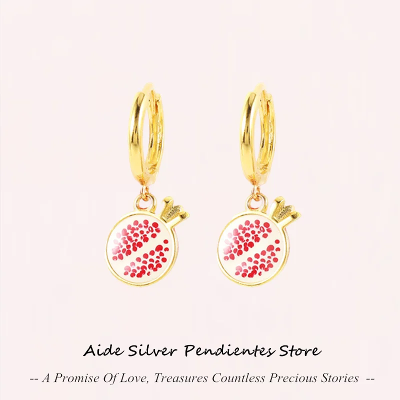 

Женские серьги-кольца из серебра 925 пробы с эмалью