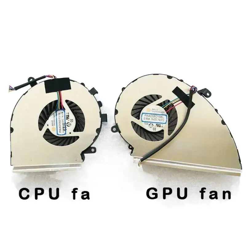 Вентилятор охлаждения процессора ноутбука радиатор для MSI GE72VR GP72VR 6RF GP72MV R GL72VR gl72m