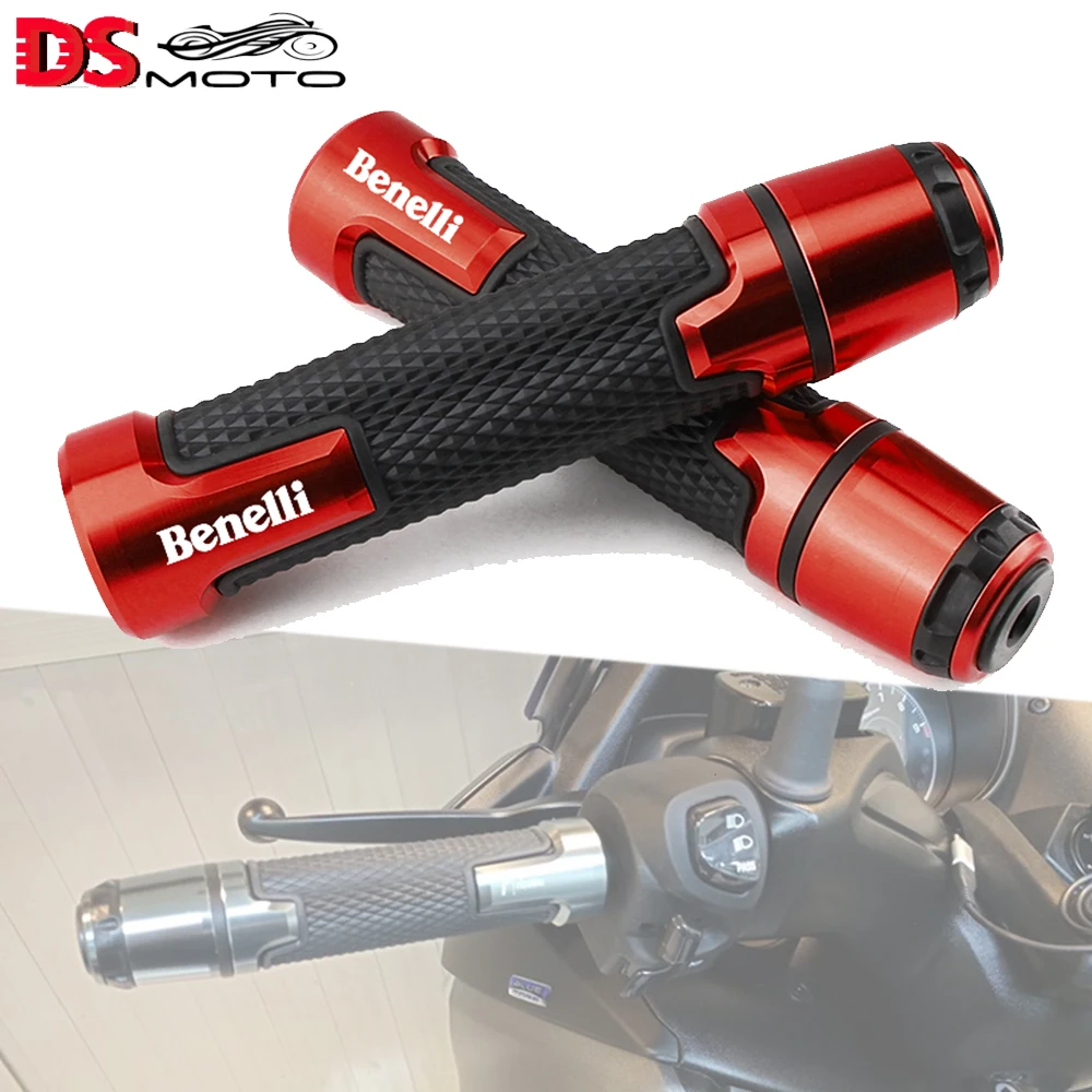 

For Benelli 502C 302S 752S Leoncino 500 TRK 502X 502 251 7/8"22MM Motorcycle CNC Aluminum Accessories Anti-Slip HandleBar Grips
