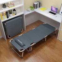 multifunctional folding bed linen office nap bed lie lie chair home escort portable military bed