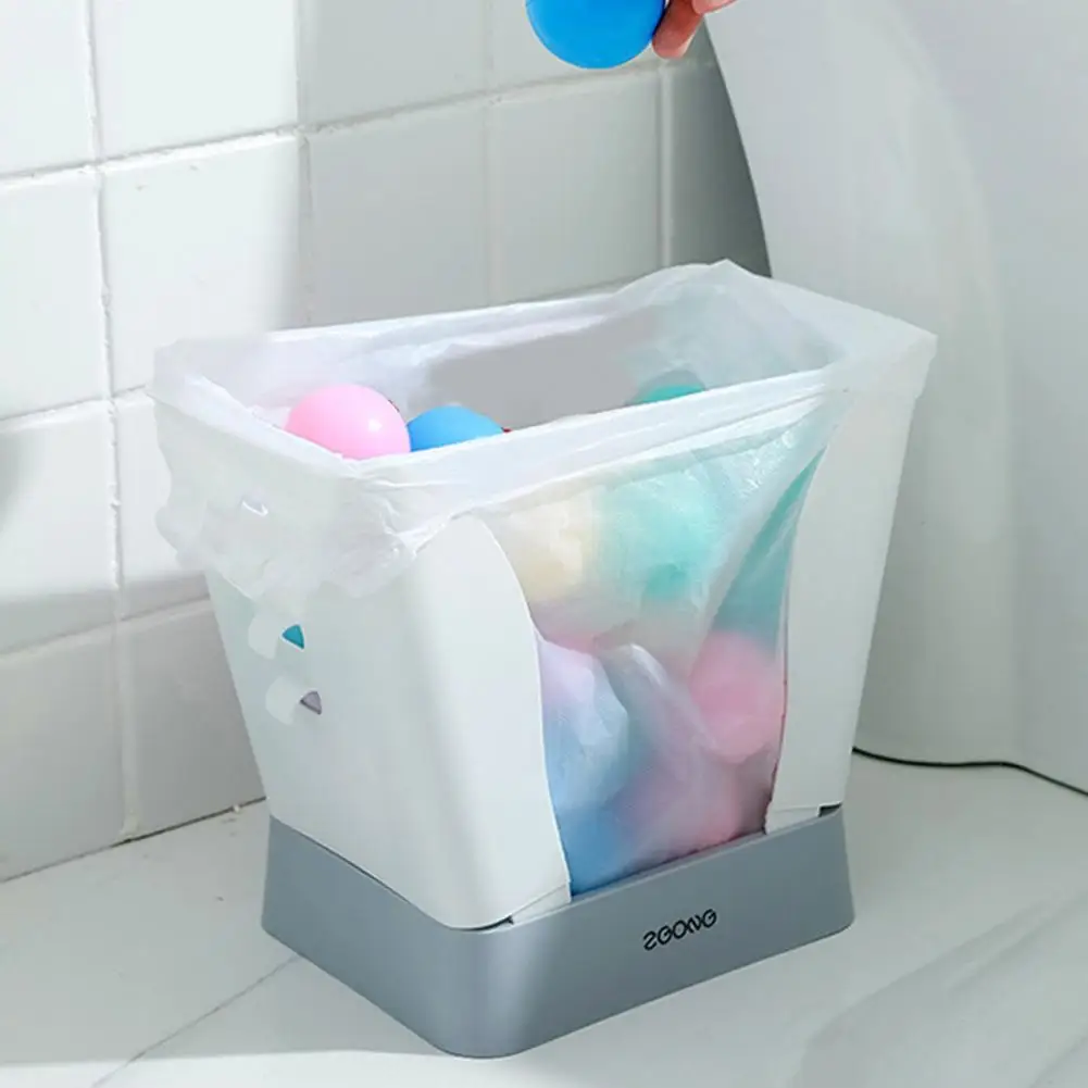 

Съемная корзина для мусора с высокой емкостью, компактная, для гостиной, регулируемая корзина для мусора для дома