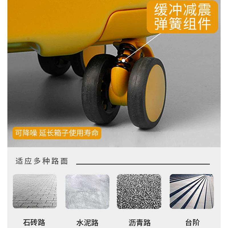 Тележка для багажа большой вместимости с открытой крышкой