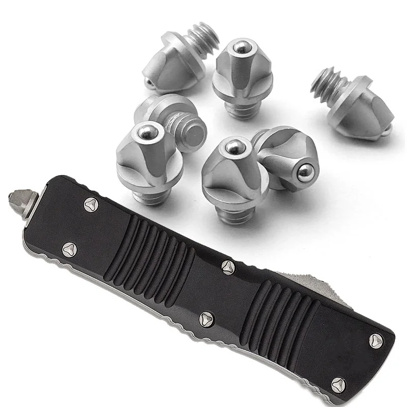 Фото 1 шт. хвостовые детали треугольного стеклобой для Combat Troodon OTF Microtech Ultratech №2