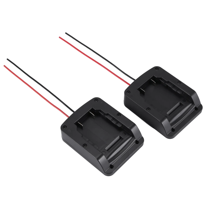 

Адаптер для аккумулятора Dewalt, 2 шт., 18 в, 20 в, литий-ионная батарея с 14 калибровочными проводами, преобразователь батареи для адаптера силовых ...