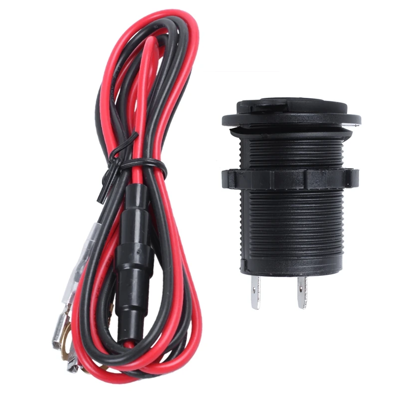 

Outlet Socket Cigarette Lighter Incl. 60CM Cable Board Socket Motor Car 12V / 24V