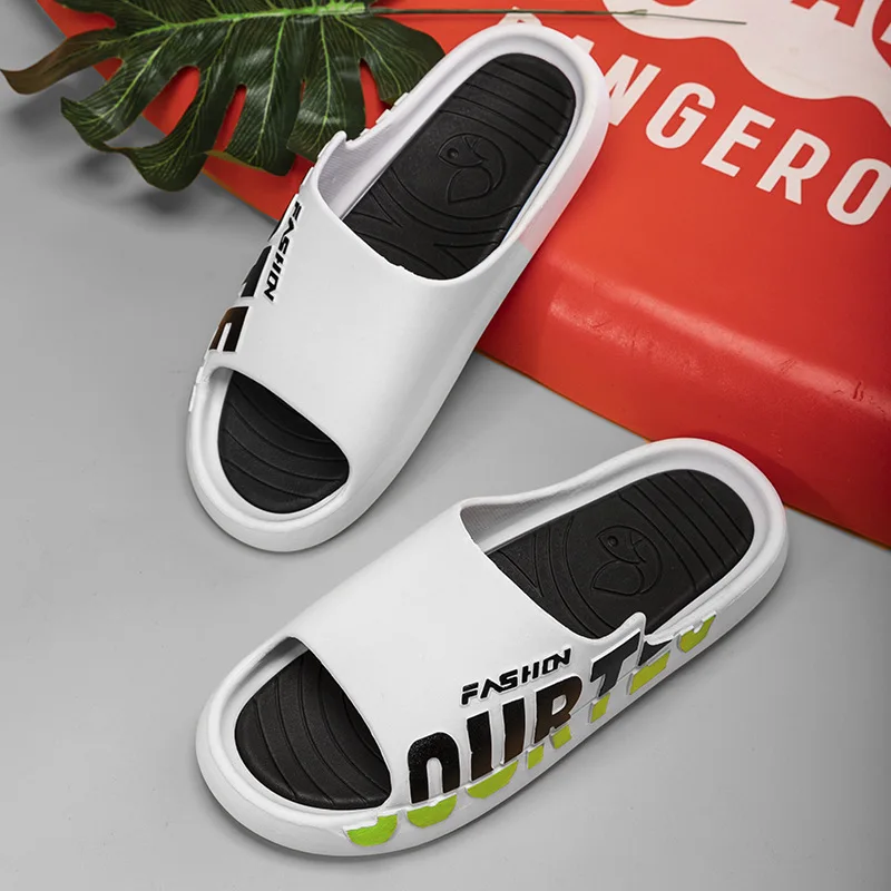 

New Summer Men Slippers Outdoor Fashion Non-Slip Platform Slippers Outdoor Home Beach Indoor Couples Sandals Zapatillas Hombre