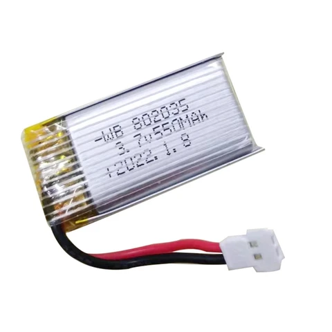 Peacefair 3.7V 550mAh Аккумулятор для дронов