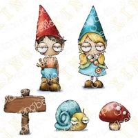 oddball gnome kids 2022 arrival new metal cutting dies and stamps scrapbooking diy decoration craft embossing stencil handmade