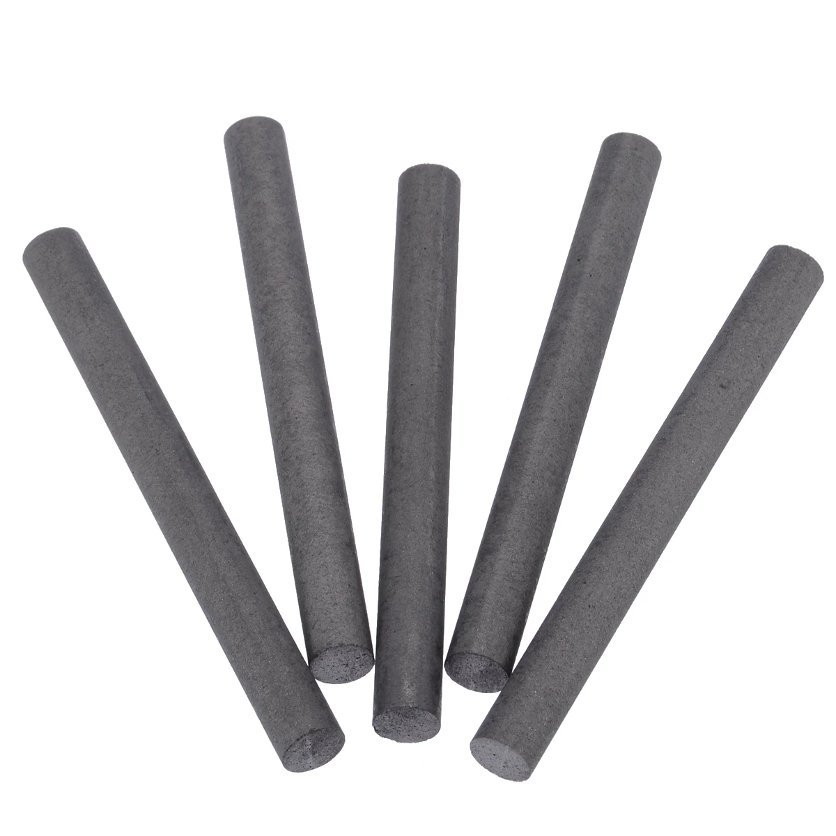 

5pcs/Set High Purity 99.99% Graphite Electrode Cylinder Rods Bars Light Industry Material High Quality Black Carbon Rod 100x10mm