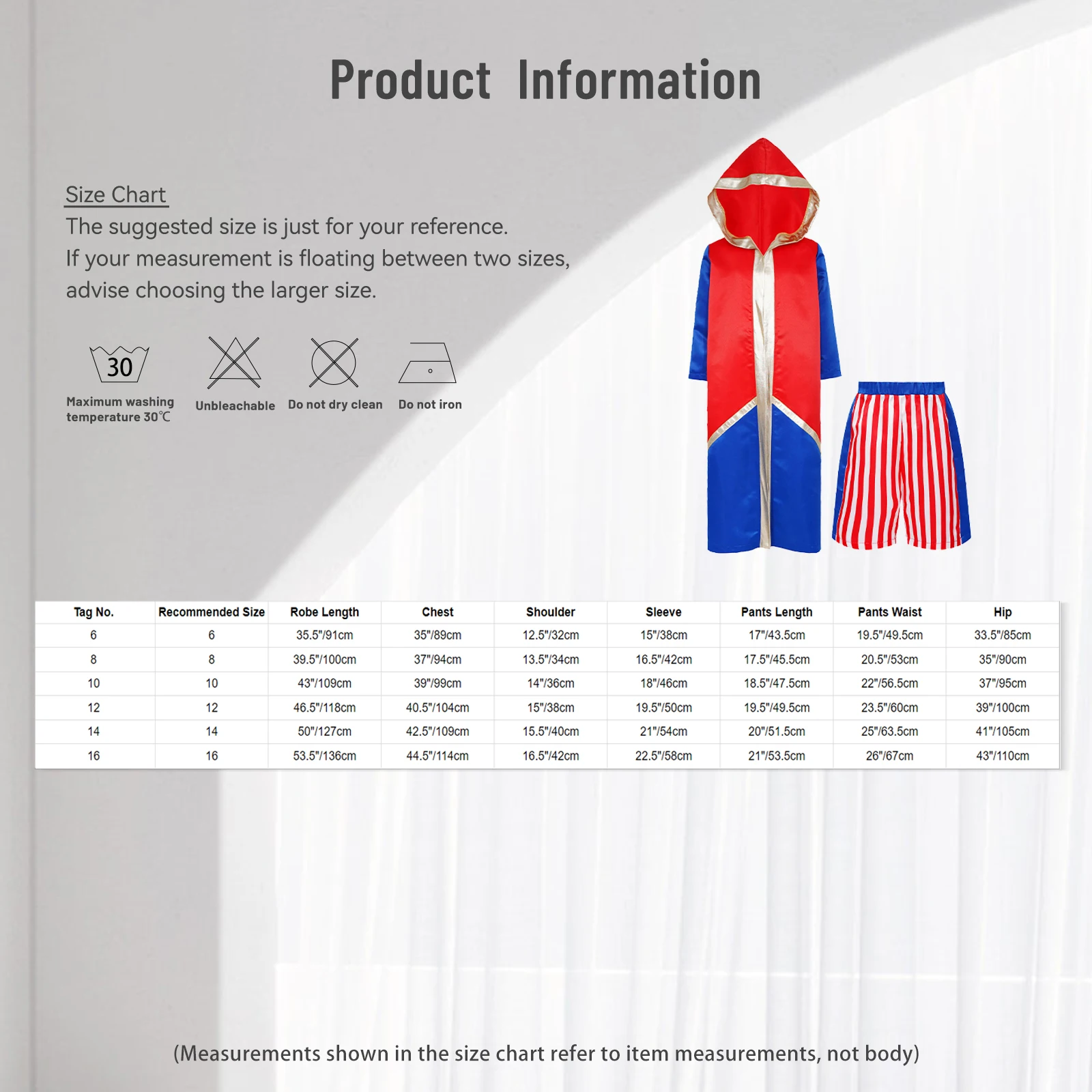 Детский костюм боксера на Хэллоуин для мальчиков косплея с длинным рукавом