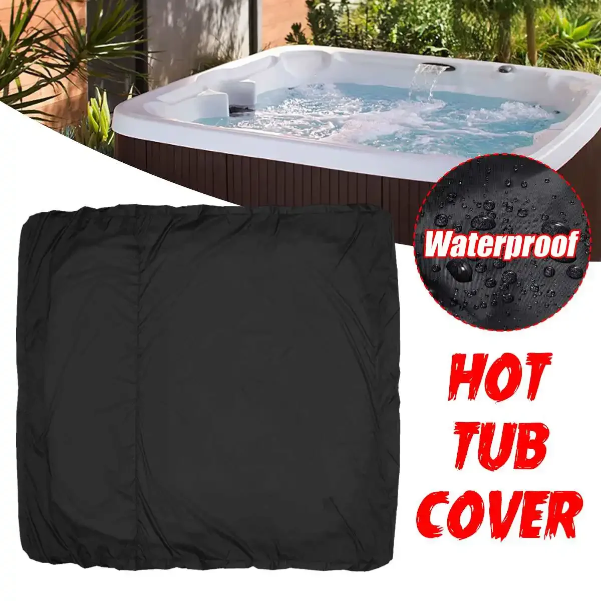 

Outdoor Garden Furniture Cover Dust-proof Rainproof Tea Chair Waterproof Dust-proof Cover for Sofa Spa Bathtub Swim Pool Cover