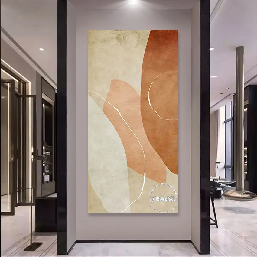 New Arrival Abstract Idea Oil Painting Handmade Artwork Contemporary Wedding Bedroom Decoration Wall Hanging Art Unframed |
