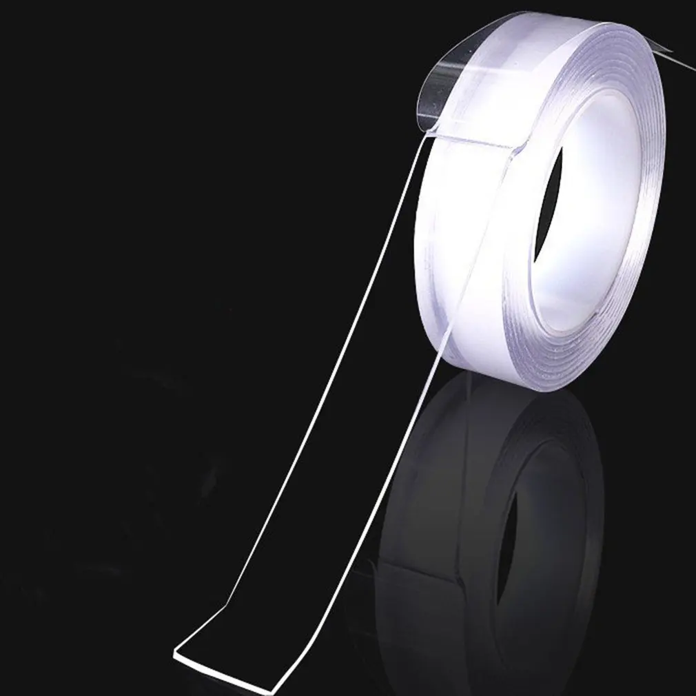 

Strong Tape Strong Wash Stickers with Paragraph No Trace of Transparent Nano-double-sided Adhesive ACEHE ----