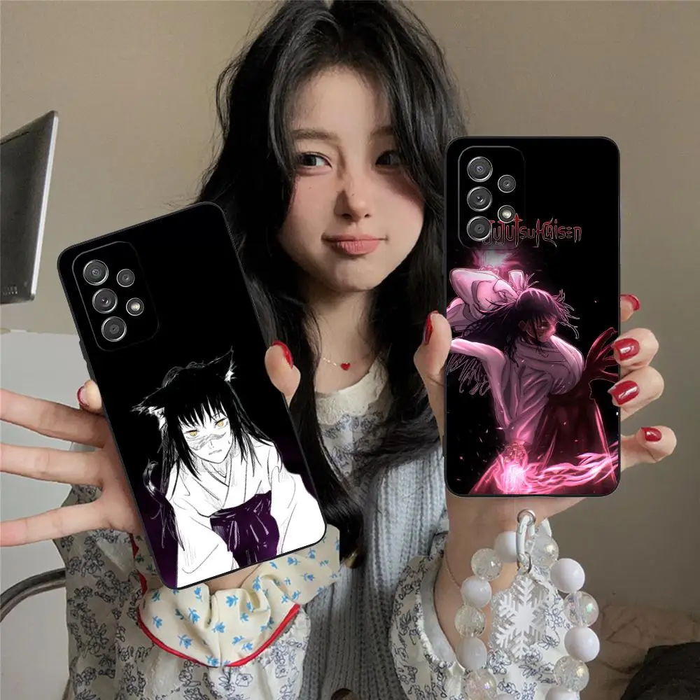 Фото Чехол для телефона Jujutsu Kaisen с изображением Утахиме Иори для Samsung Galaxy A56, 55, 54, 53, 52, 51, 36, 35, 34, 23, 16, 15 5G, красочный, красивый чехол №5