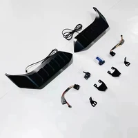 Easy installation fit for JEEP Wrangler 4xe modified roof wing with LED brake light high quality rear wing with light