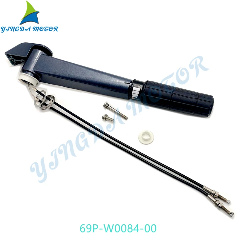 Рулевая рукоятка 69P-W0084-00-4D в сборе для подвесного мотора Yamaha 2T 25HP 30HP 69P-W0084 689-42111