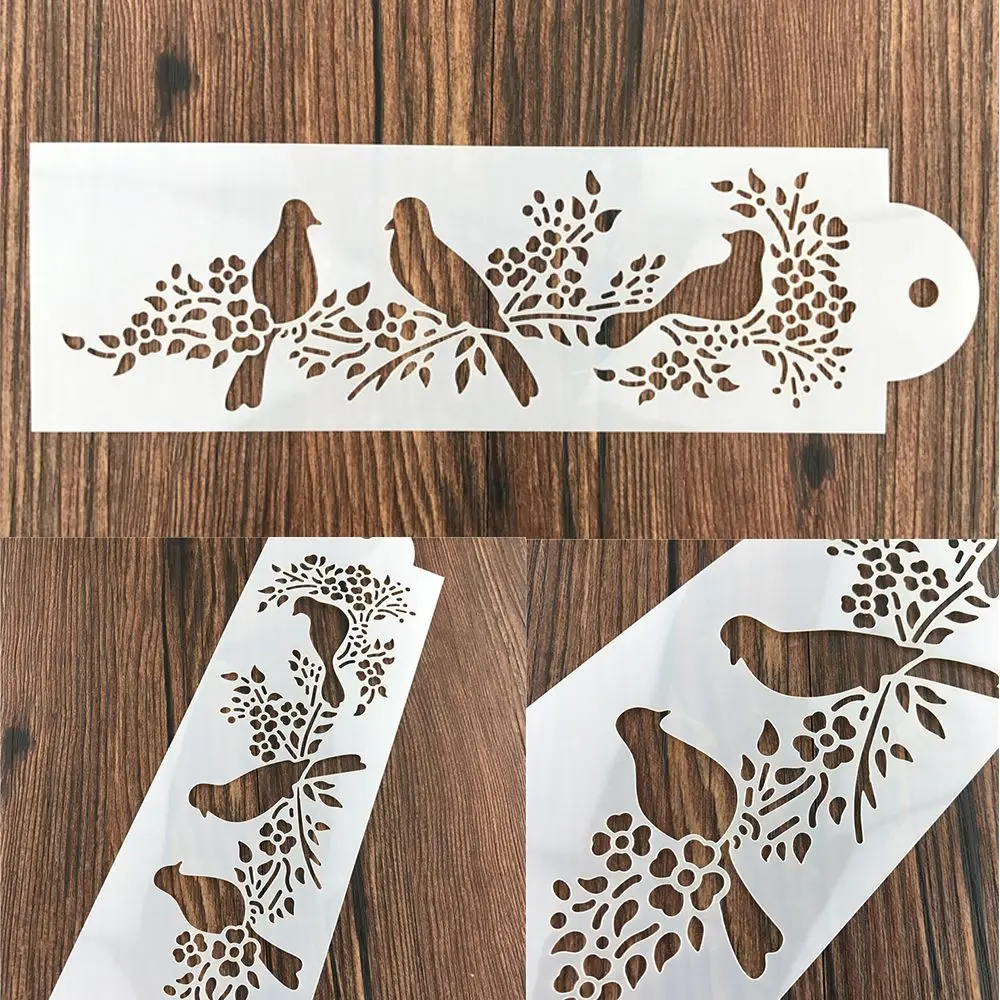 

Diy Walls Decor Animals Shape Baking tools Painting Template Painting Stencils Cake Mounting Walls Airbrush Stencil