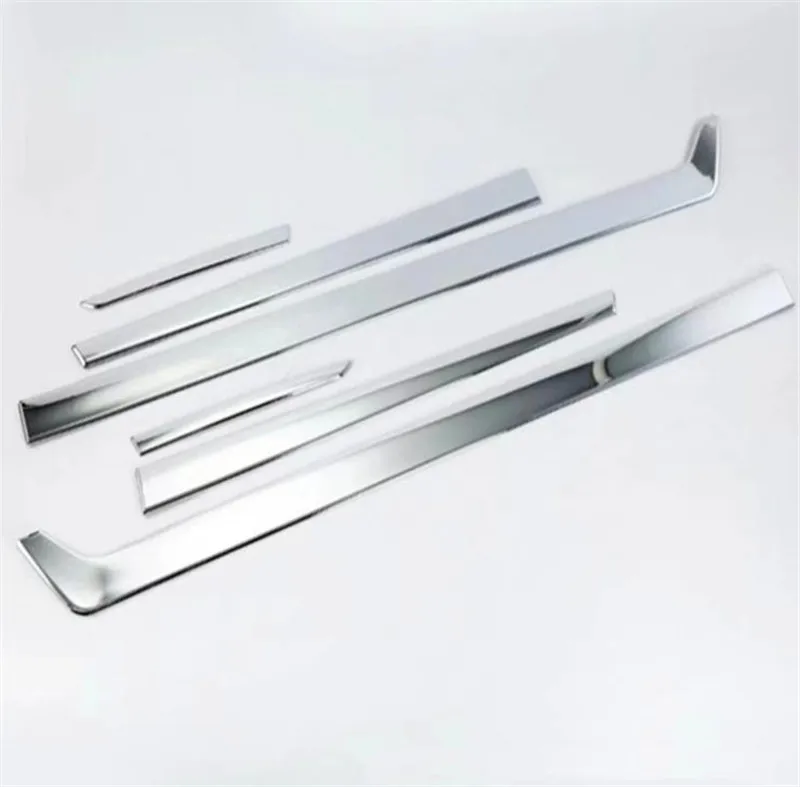 

For Honda Cr-v 2017-2021 Abs Chrome Car Detector Stainless Steel Side Door Body Trim Sticks Strips Molding 4pcs Styling