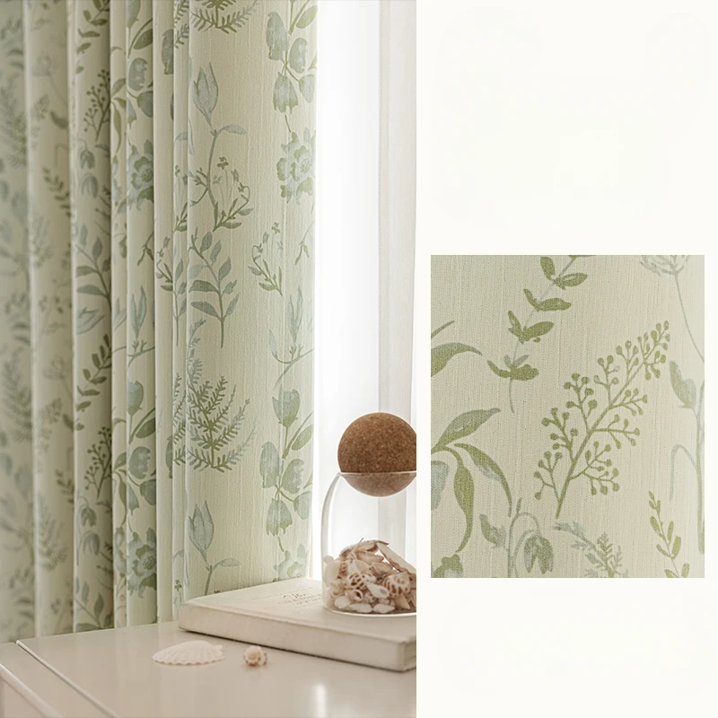 Тканевые занавески для гостиной XHU