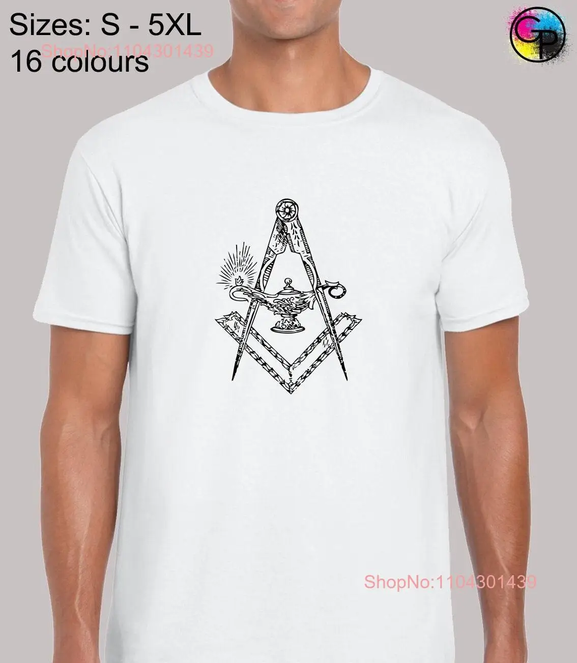 Древний квадрат и компас мужская футболка унисекс забавная шутка новинка