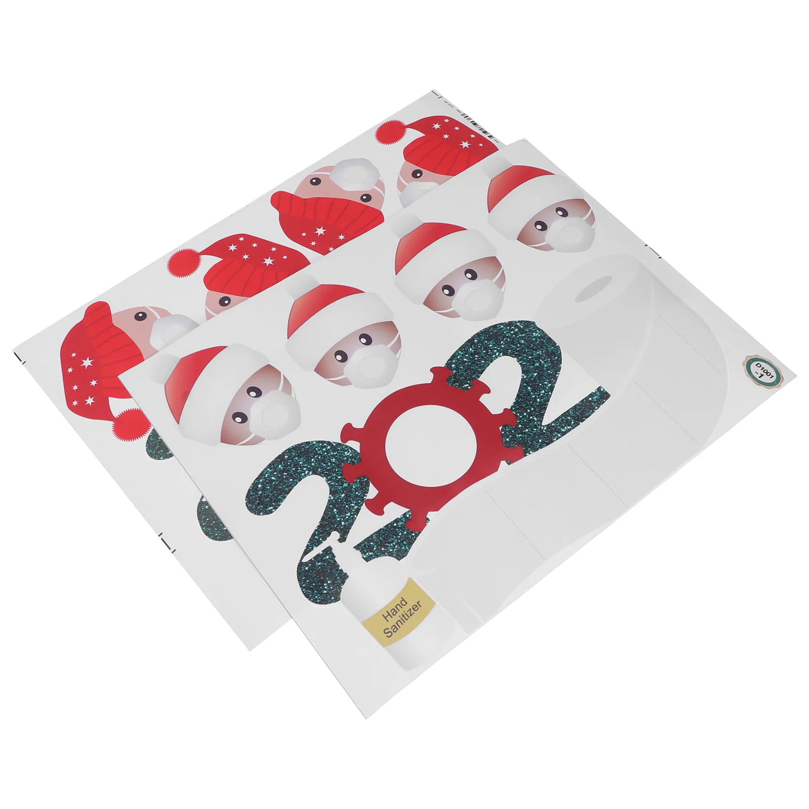 

Christmas Family Decals Survivor Sticker Window Stickers Refrigerator Name Personalized Fridge Paper Ornaments Ornament