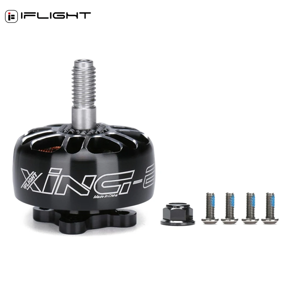

IFlight XING-E XING E 2207 KV2750 KV2450 4S / KV1800 6S 4,0 мм вал бесщеточный двигатель для FPV гоночного дрона мультикоптера квадрокоптера