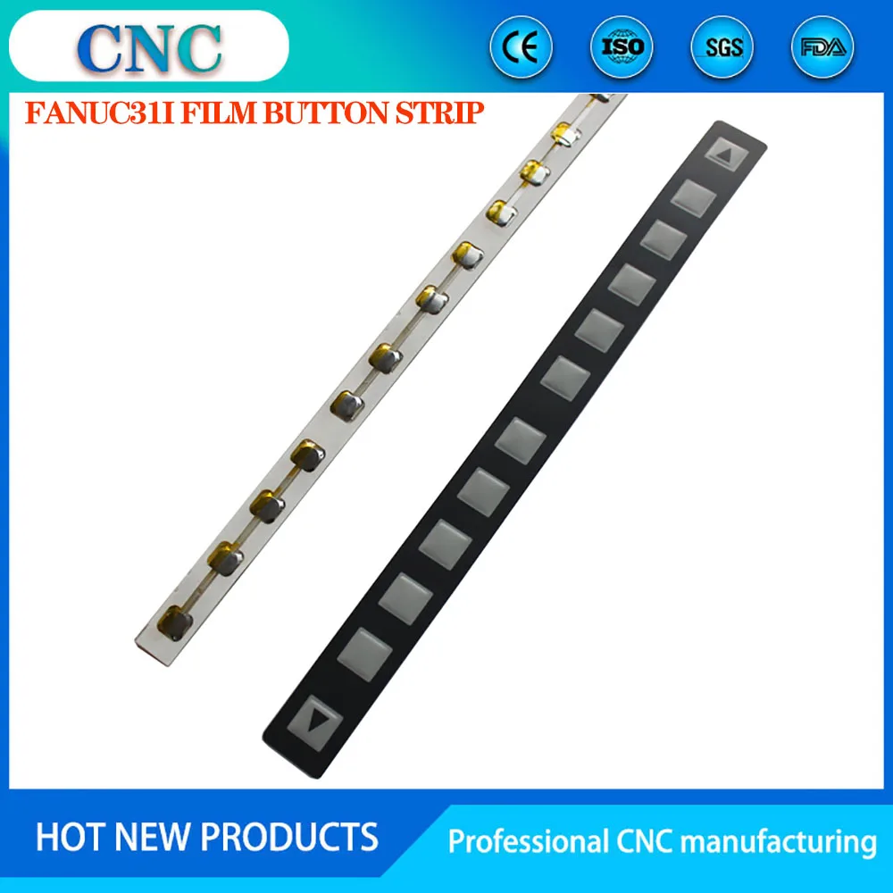 

FANUC31i film button strip 12 keys 7 keys A86L-0001-0298/A98L-0005-0252