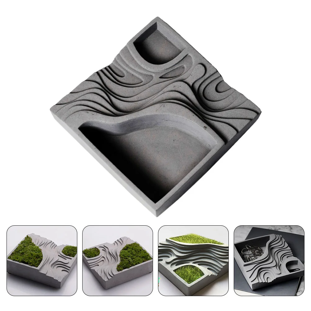 

1Pc Flower Pot Pretty Creative Holder Bonsai Pot Container for Home