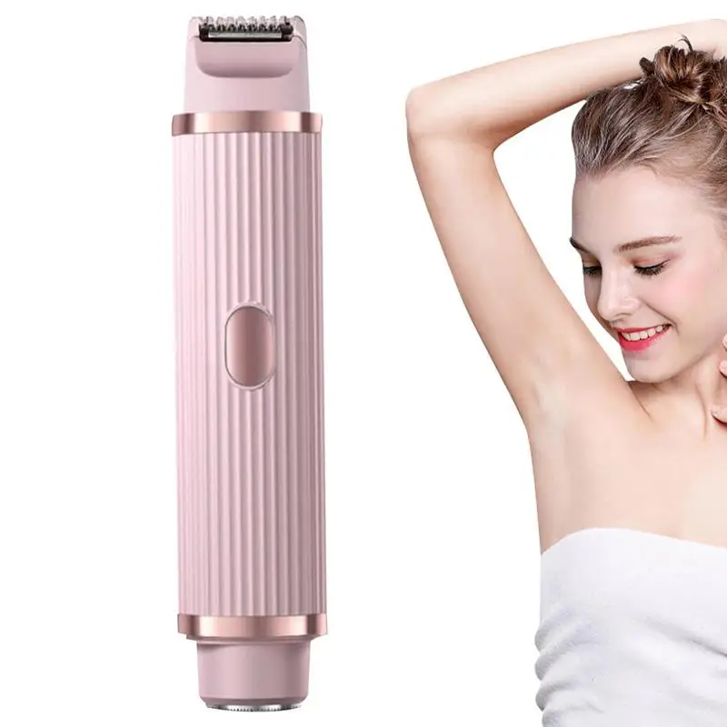 

Electric Shaver For Women Rechargeable Body & Bikini Trimmer For Women Double Head USB Trimmer Groin Razor For Legs Armpits Arms