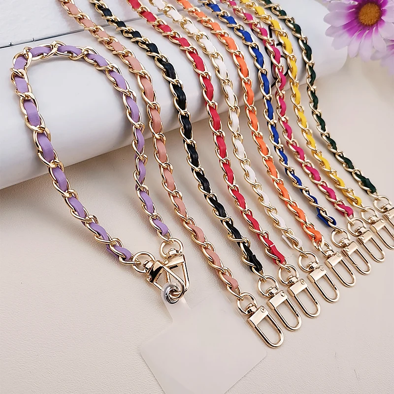

Mobile Phone Lanyard Short Portable Lanyard Pickup Chain Wrist Chain Anti-lost Lanyard Universal Phone Case with Clip Lanyard