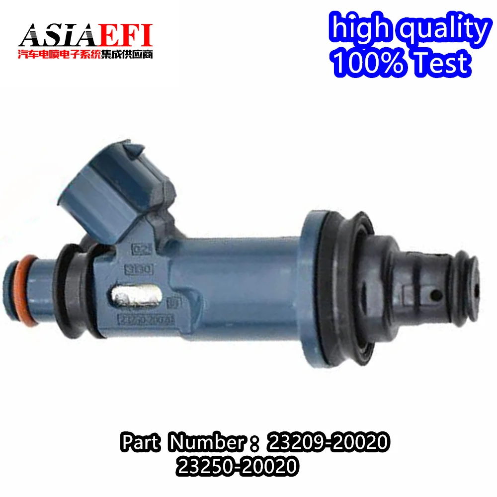 ASIAEFI 4 шт. высококачественная топливная форсунка 23209-20020 23250-20020 для Toyota Avalon Camry Sienna