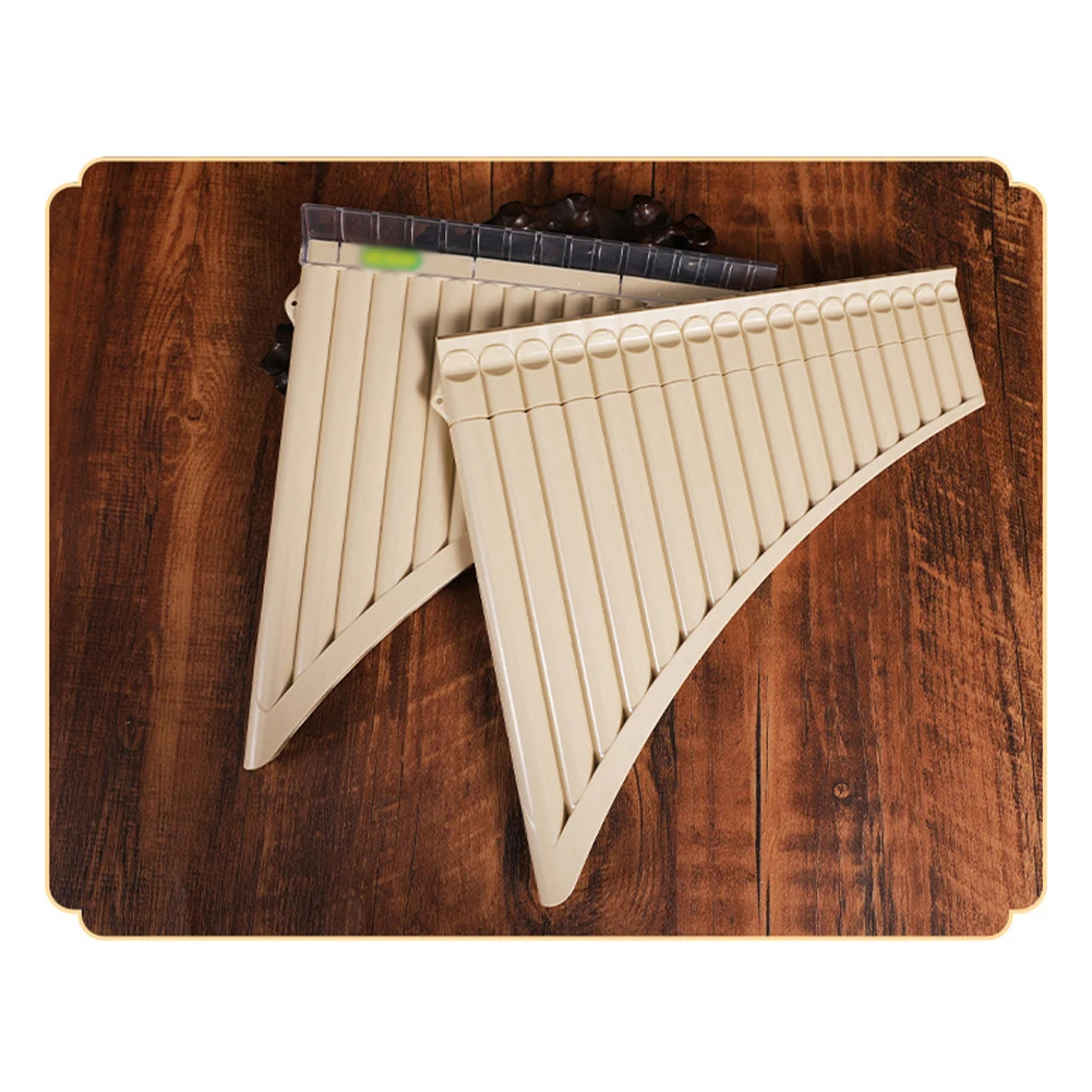 

18 Pipes Pan флейта ABS Смола C тон легкое обучение панфлейта музыкальный инструмент детский подарок для начинающих с сумкой для хранения