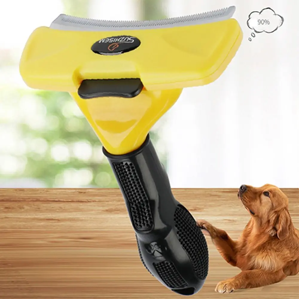 

Щетка-Расческа для вычесывания шерсти домашних питомцев, инструмент для груминга кошек и собак