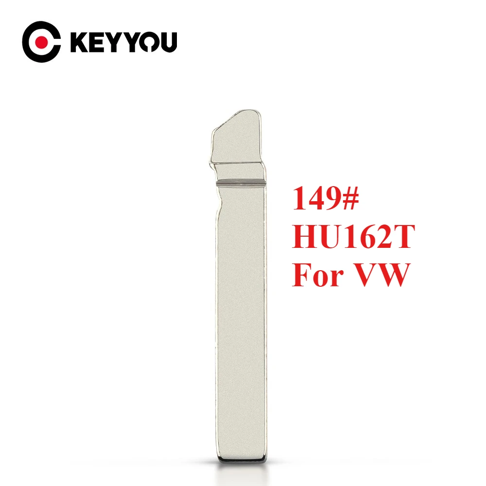

KEYYOU 10 Шт. В Упаковке HU162T Лезвие Ключа Откидное Необрезанное Автомобильное Полотно Для Ключей Для VW MQB VVDI Xhorse Re...