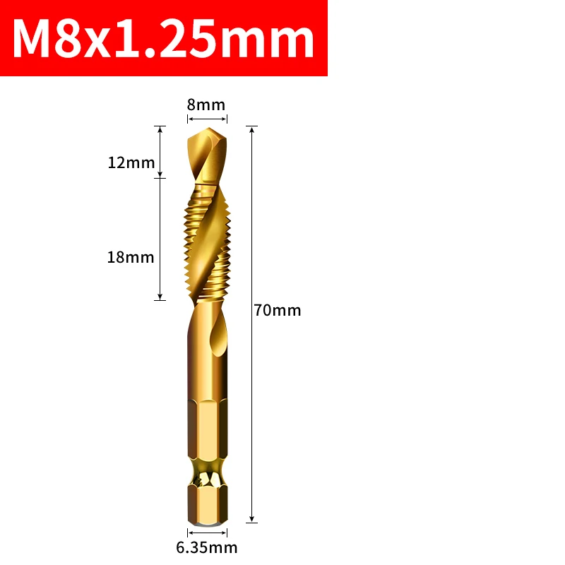 

Сверла для метчиков M3 M4 M5 M6 M8 M10