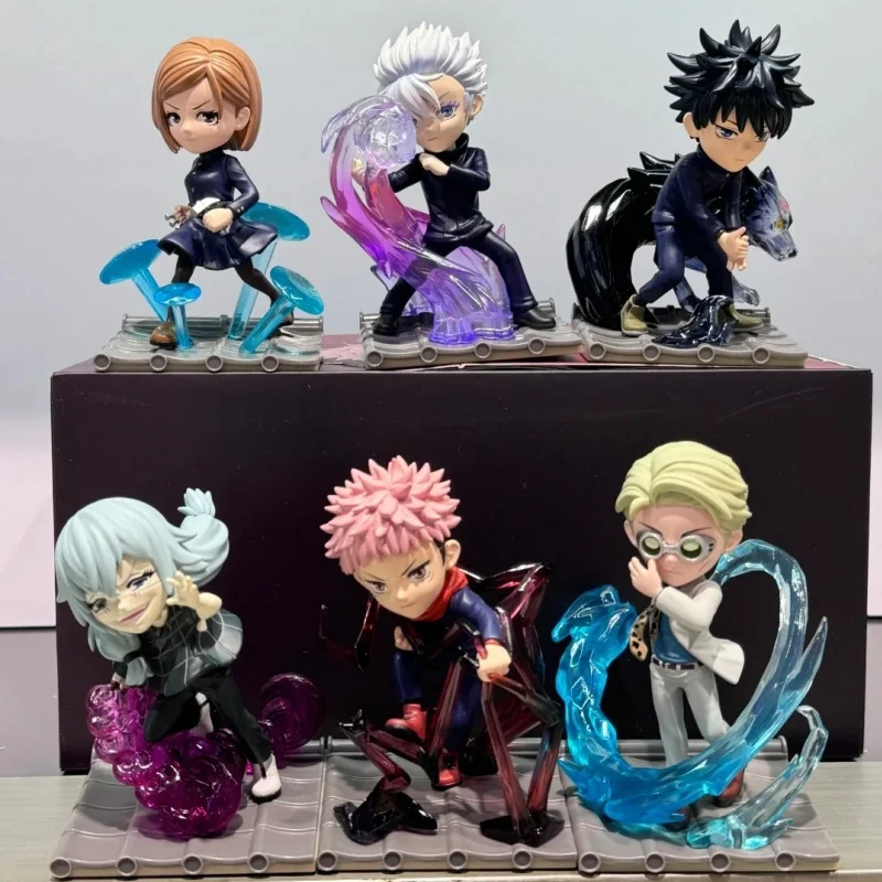 Mighty Jaxx Kwistal Jujutsu Kaisen Battle Ready Anime Series Itadori Yuji Kugisaki Nobara Fushiguro Megumi Nanami Kento Рисунок