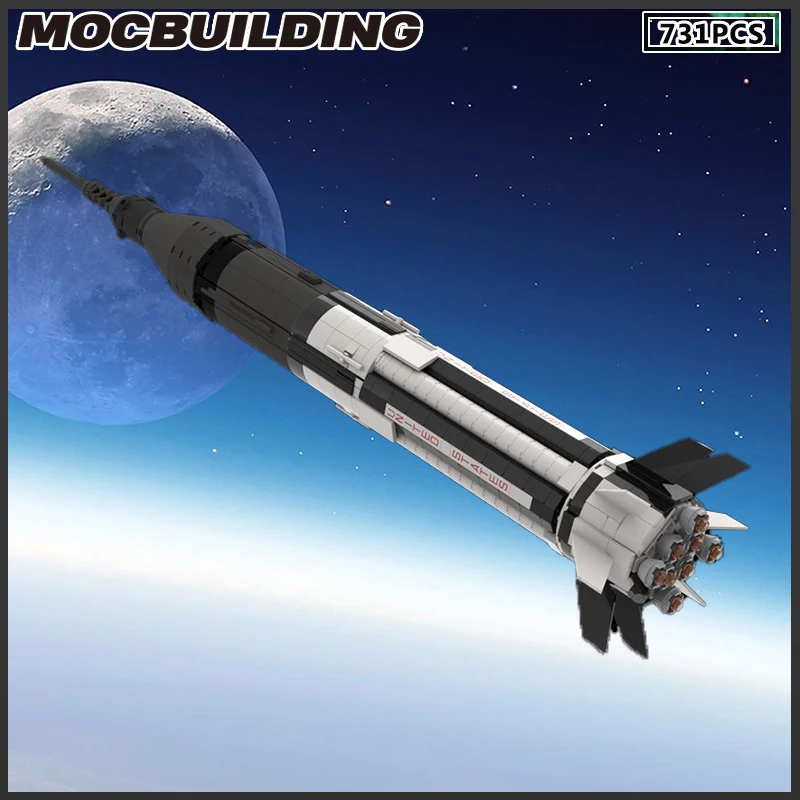 

Космические ракеты, Сатурн, масштаб 110, бустер, кирпичи Moc, строительные блоки, Звездный фильм, модель «сделай сам», детские игрушки, подарок н...